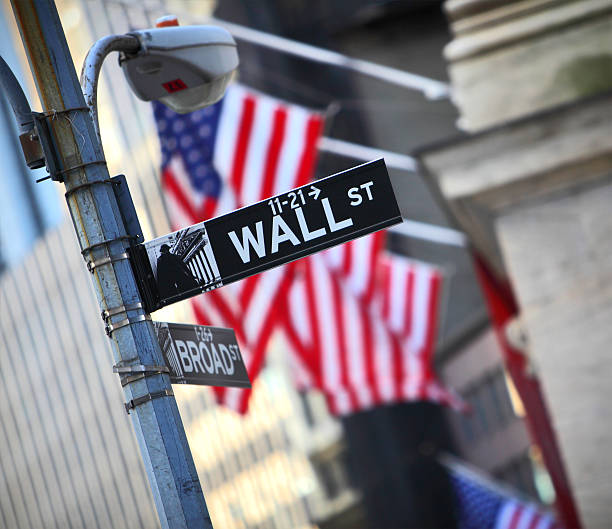 istock Wall Street sign 104640863