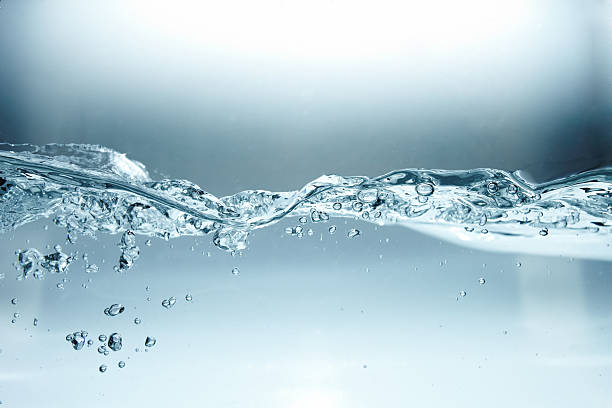 water splashing stock photo