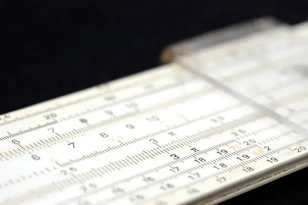 Photo of Slide Rule