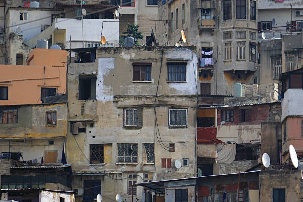 istock Crowded Residential Buildings, Tripoli 1046430814