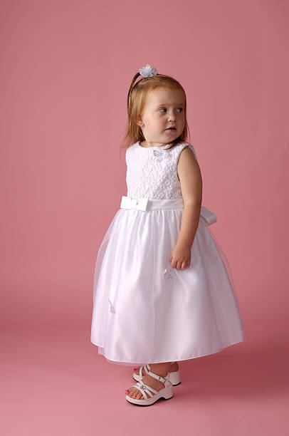 istock Little girl looking over her shoulder 104643230