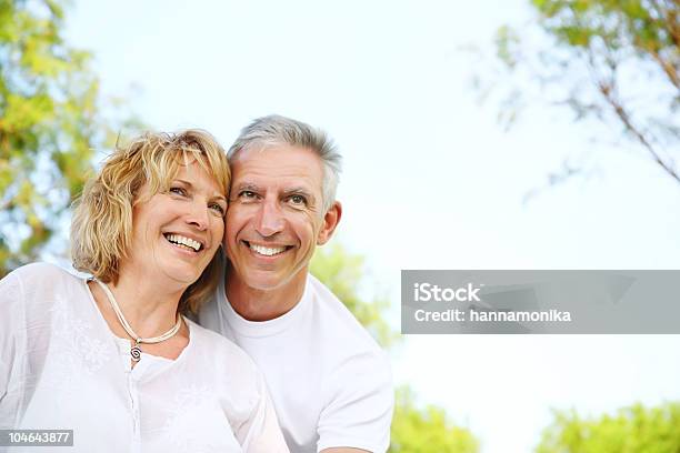 Mature Couple In The Nature Stock Photo - Download Image Now - Active Seniors, Adult, Adults Only