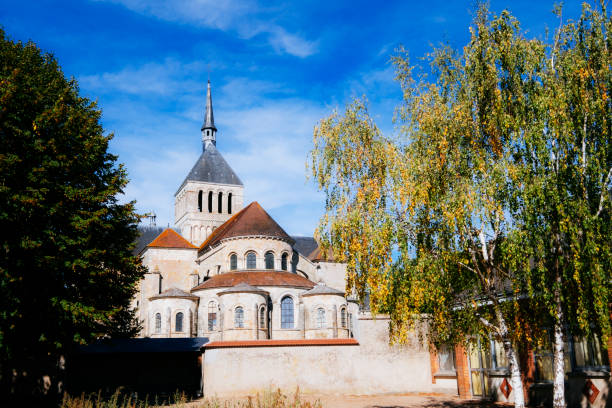 Benedictine abbey of Fleury at the village of Saint Benoit sur Loire, France.
