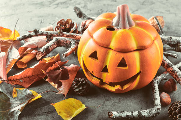 istock Card for holiday Halloween 1046451774