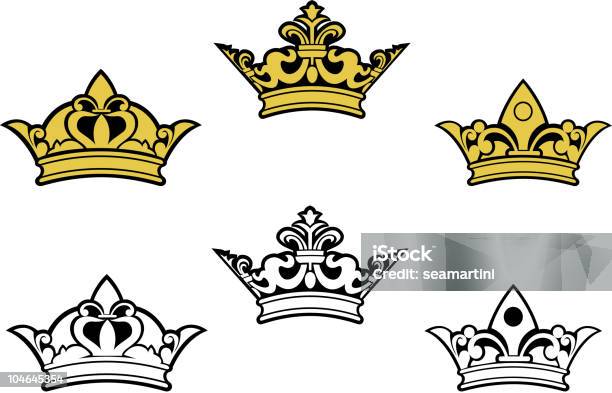 ロイヤルの王冠 - シルエットのベクターアート素材や画像を多数ご用意 - シルエット, ダイアデム, ベクター画像