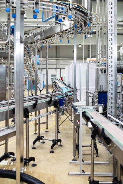 istock Water bottling factory 1046491680