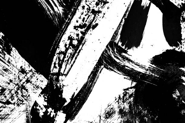 istock Abstract painting background brushstrokes 1046492112