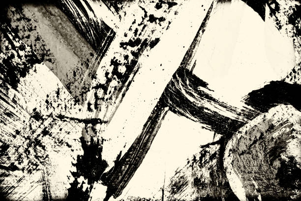 istock Abstract painting background brushstrokes 1046496426