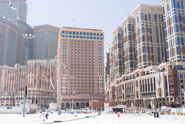Jabal Omar Hyatt Regency and Dar Al Tawhid Intercontinental hotel, luxury complex, one of the best hotels in the center of Mecca, near Al Masjid Al Haram Mosque