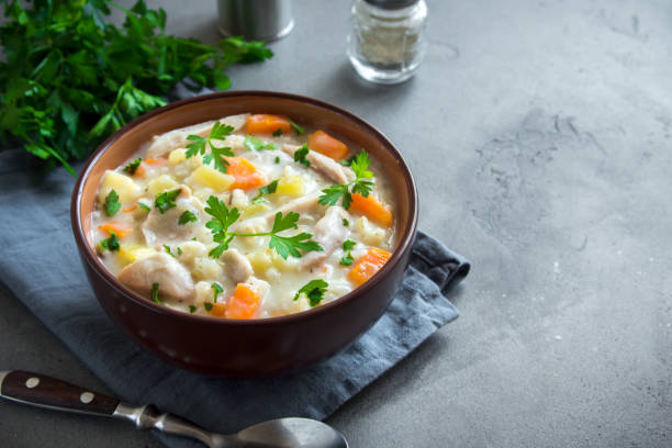 istock Chicken and Wild Rice Soup 1046507944