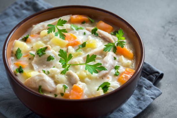 istock Chicken and Wild Rice Soup 1046507948