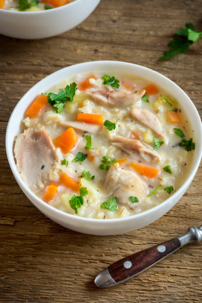 istock Chicken and Wild Rice Soup 1046507952