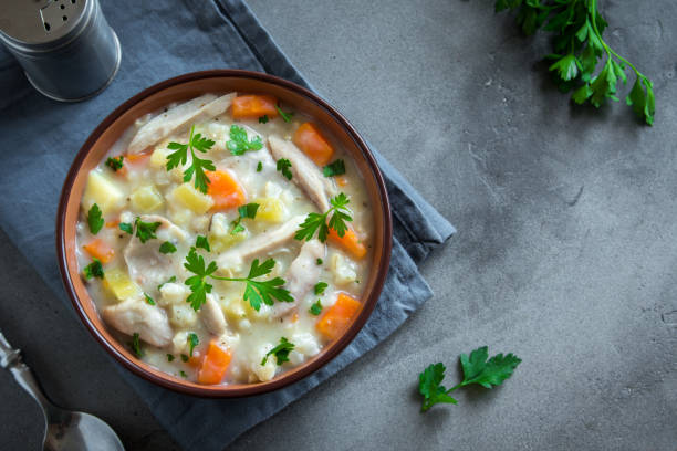 istock Chicken and Wild Rice Soup 1046507954