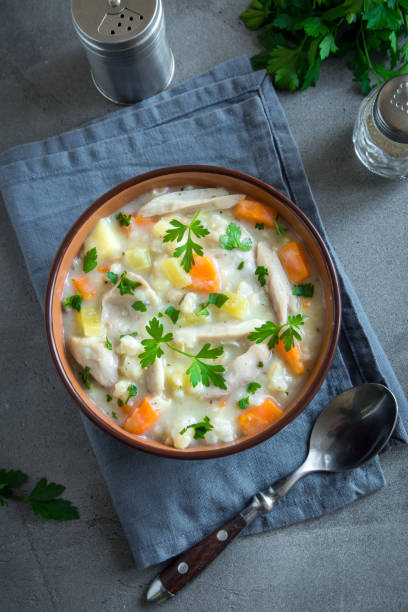 istock Chicken and Wild Rice Soup 1046508006