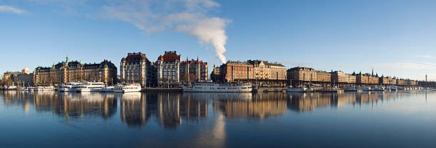 istock Stockholm. Beautiful big panorama. 104650857