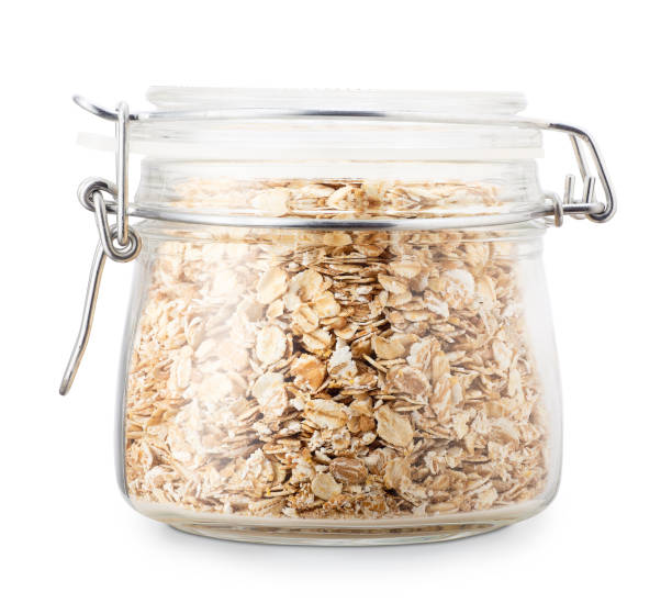 istock oatmeal flakes in glass jar 1046512294