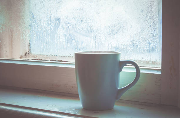 istock hot tea in the pot near the window. selective focus. 1046518828