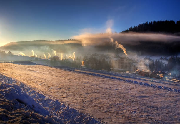 istock Sunny morning in Bukovel. Ukraine Carpathians 1046523032