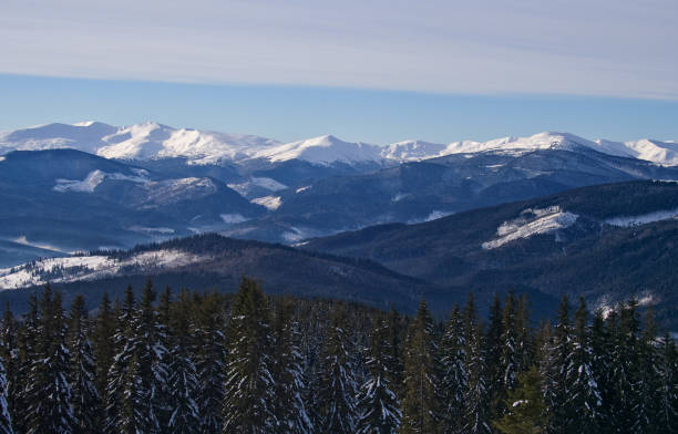 istock A sunny winter day in Bukovel. Ukraine Carpathians 1046523062