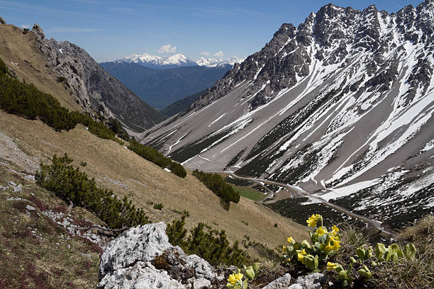 Cтоковое фото «Hahntennjoch «Альпийская дорога