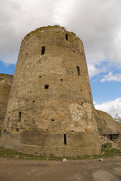 istock Old tower of Izborsk 104652769