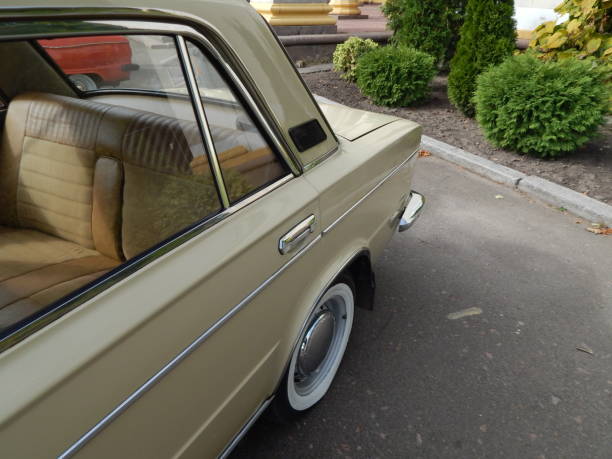 istock Retro cars antique parts and elements 1046528246