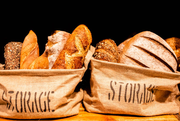 istock Closeup pile of wheat bread for breakfast 1046532894