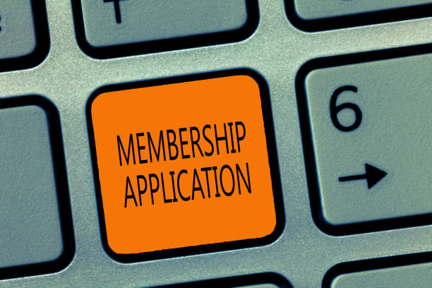 istock Writing note showing Membership Application. Business photo showcasing Gateway to any organization to check if Eligible 1046533154