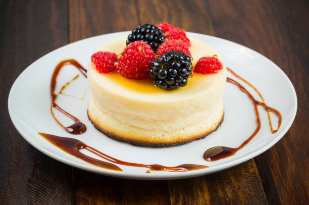 istock Cheese cake with fruits 1046533662