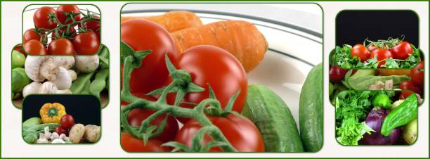 istock Mix of healthy Organic Vegetable Collage 1046534392