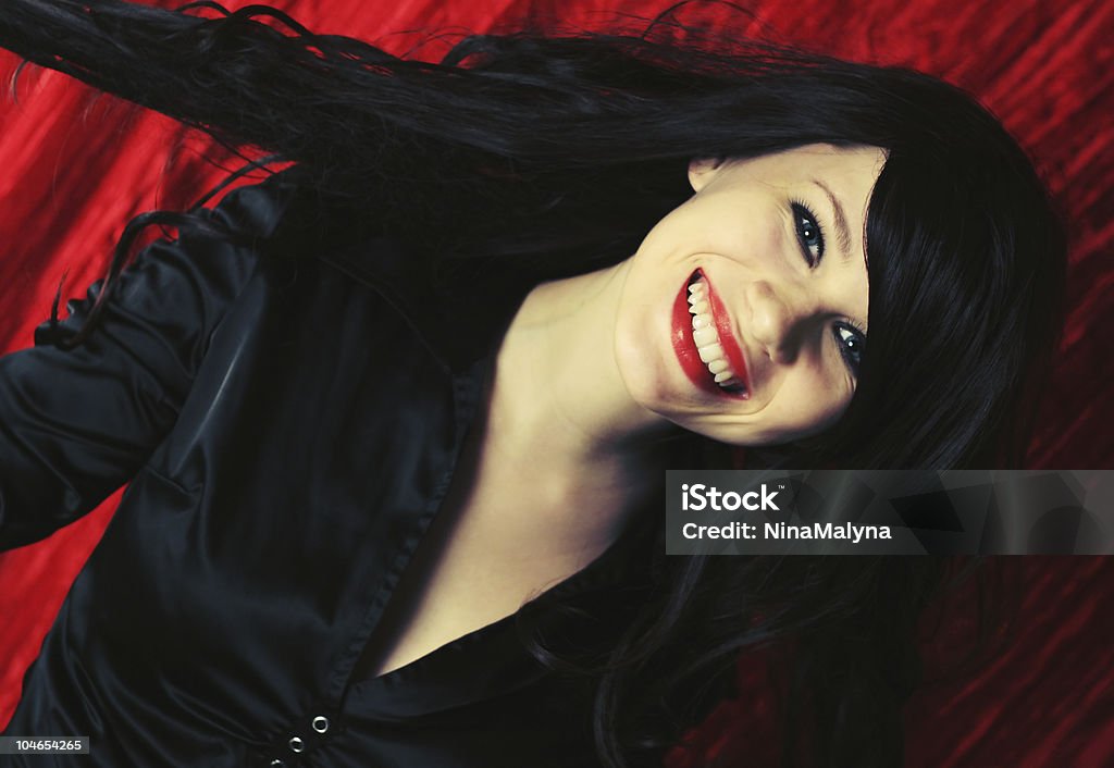 Gorgeous happy brunette  Adult Stock Photo