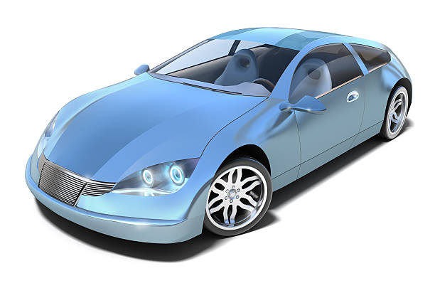 istock Hybrid sport car 104654437