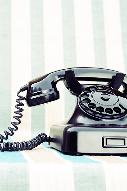 istock Vintage rotary phone 104654909