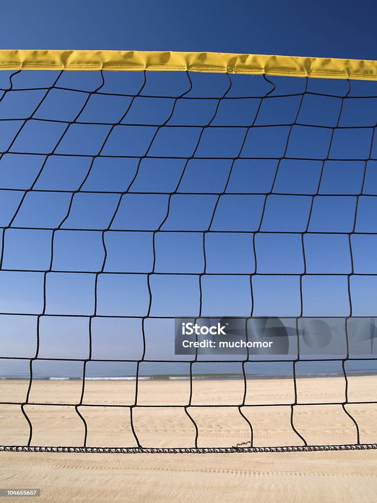 beach volley netto - Foto stock royalty-free di Ambientazione esterna