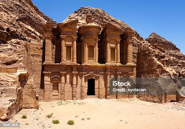 Das Klosterpetra Stockfoto und mehr Bilder von Petra - Petra, Ruine, Antike Kultur