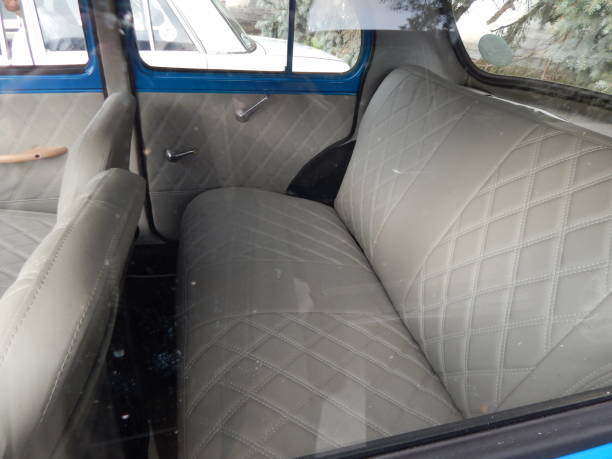 istock Retro car interior antique details and elements 1046561076
