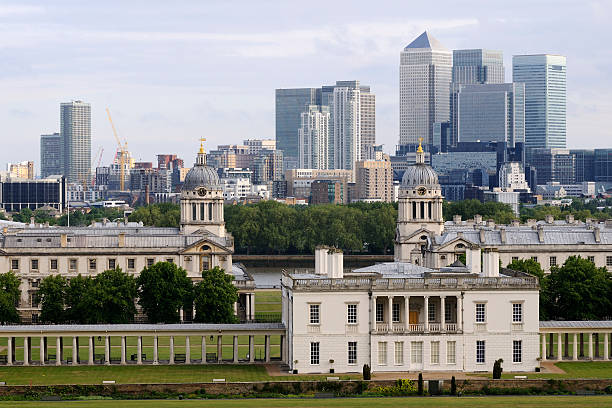 istock National Maritime Museum and modern buildings in background 104657540