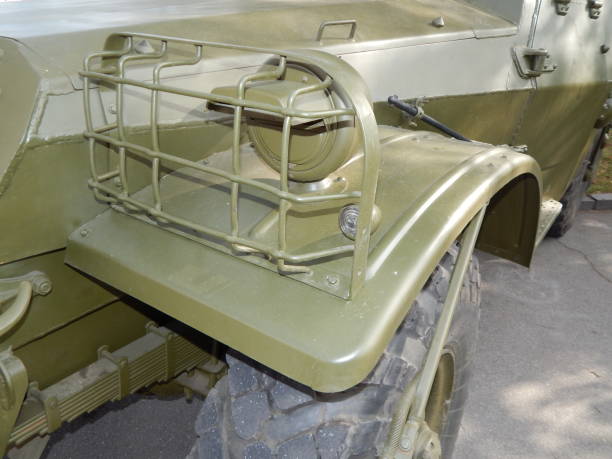 istock Military cars, equipment, retro items and elements 1046578044