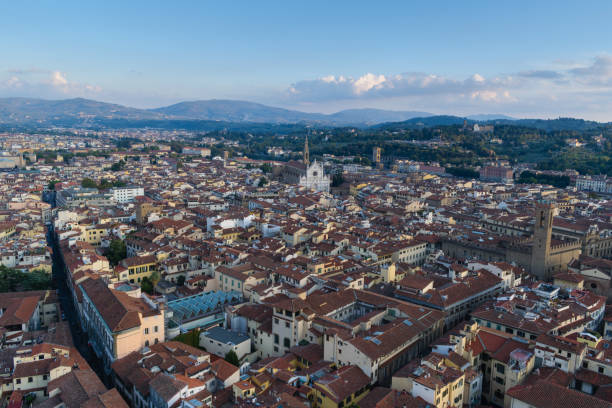 istock Florence cityscape, aerial view 1046578294
