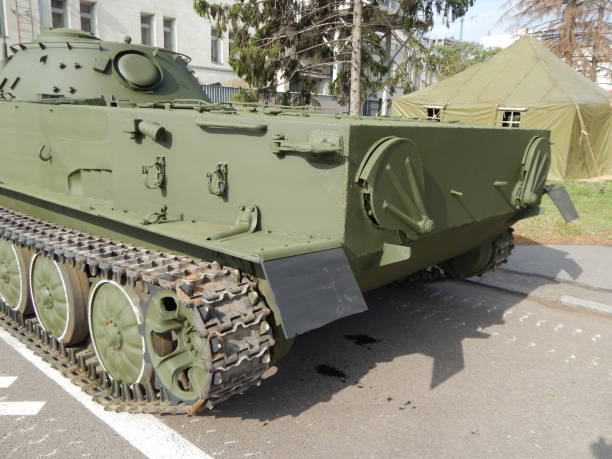 istock Military cars, equipment, retro items and elements 1046581284