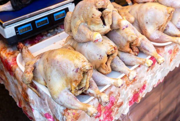 istock Fresh raw chicken meat ready for sale 1046583154
