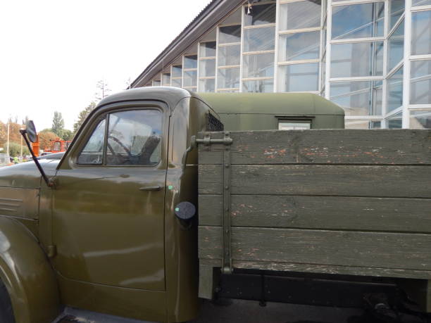 istock Military cars, equipment, retro items and elements 1046588602