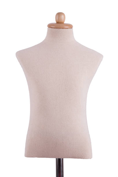 istock Close-Up Of Empty Mannequin Against White Background 1046590416