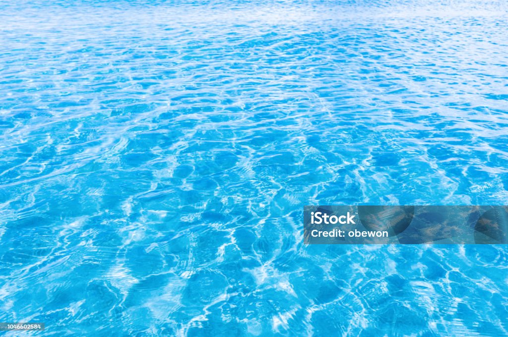 Beautiful Ripple Wave Of Light Blue Water Surface Background Stock ...