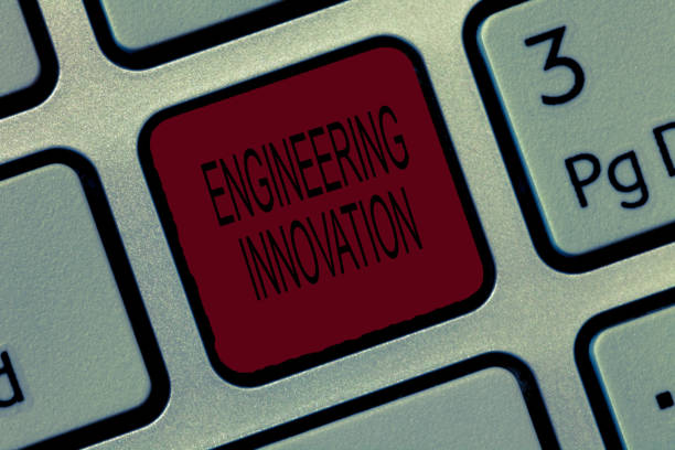 istock Writing note showing Engineering Innovation. Business photo showcasing Process expressed in Logic and Mathematical Form 1046618014