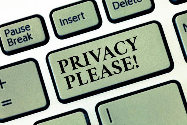 istock Handwriting text Privacy Please. Concept meaning asking someone to respect your personal space Leave alone 1046618962