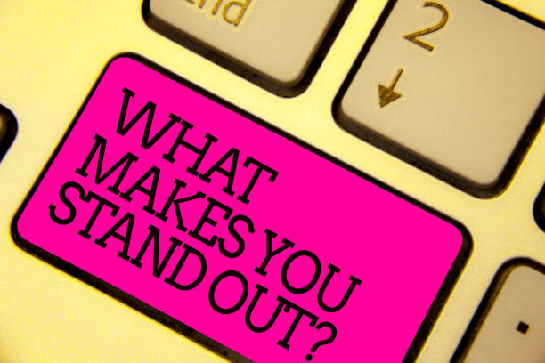 istock Word writing text What Makes You Stand Out question. Business concept for asking someone about his qualities Keyboard pink key Intention create computer computing reflection document. 1046623038