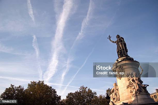 The Republic Square Stock Photo - Download Image Now - France, French Revolution, Statue