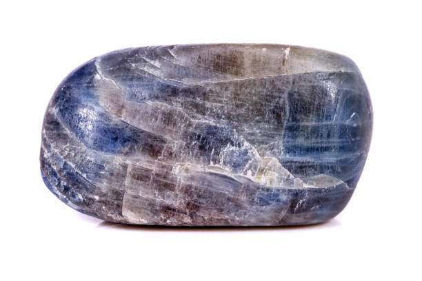 istock Macro mineral stone sapphire on white background 1046627822
