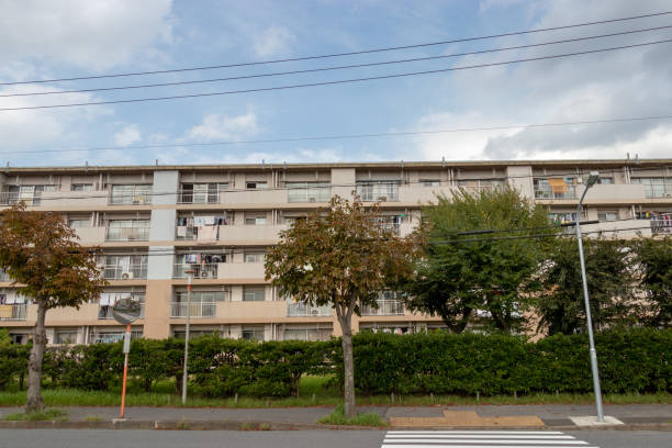 istock Sodegaura Complex apartment in Narashino City, Chiba Prefecture, Japan 1046634876